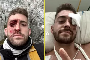 El turista israel cont cmo sobrevivi 24 horas tras caer en la grieta de un glaciar en Ushuaia