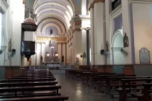 Misas en el templo franciscano y El Calvario