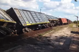 Descarril� el Tren Argentino Cargas