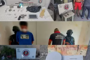 Tres detenidos tras varios allanamientos por droga en la Capital
