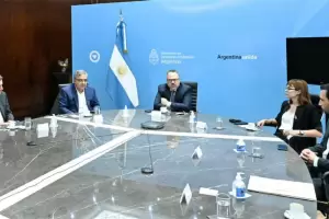 Jalil y el ministro de Industria se reunieron con Kulfas y titulares de empresas