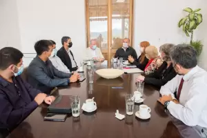 Rubn Dusso y Jorge Moreno se reunieron con el COPES y plantearon una nueva agenda de actividades