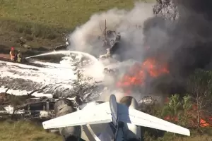 Nueve muertos al estrellarse una aeronave en Repblica Dominicana
