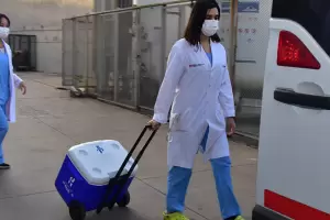 Exitosa ablacin de crneas en el Hospital San Juan Bautista