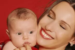 El tierno gesto que tuvo Benjamn Vicua con Ana, la hija de Pampita y Garca Moritn
