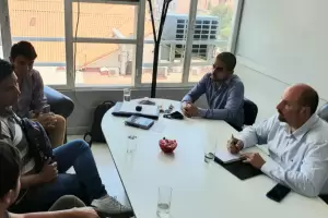 Marchioli se reuni con Nazareno Reinoso por la plataforma educativa "Winners"