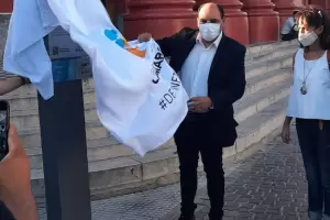 Gustavo Saadi y su gabinete encabezaron la apertura de la temporada de turismo 2021-22