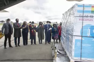 Vizzotti dijo que donacin de vacunas fue "un logro de los dos pases"