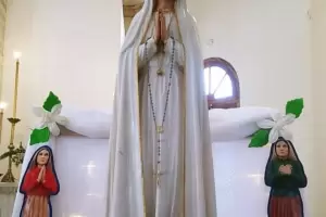 Pacl�n se prepara para recibir a la imagen peregrina de la Virgen de F�tima