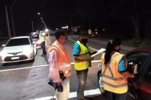 Alcoholemia federal: se reportaron 52 casos positivos durante el fin de semana