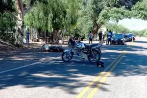 Dos motos protagonizaron un siniestro vial