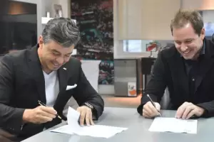 Marcelo Gallardo se reuni con los dirigentes de River y firm su nuevo contrato