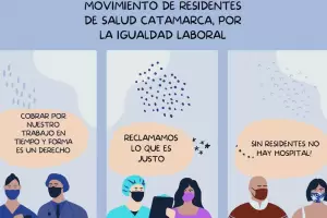 Crece el malestar y la incertidumbre de los residentes de salud: "No nos pagaron todava"