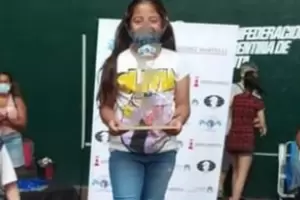 Zoe Menndez se convirti en la campeona argentina de ajedrez