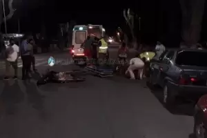 Un motociclista atropell a una mujer y su hijo de 8 aos en Valle Viejo