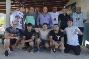 Se hizo una interesante cl�nica de boxeo en el Club 9 de julio con buena presencia