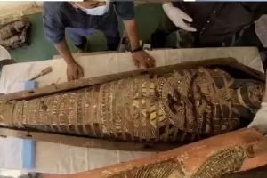 Investigadores realizaron una tomografa a una momia de ms de 3.500 aos y mostraron lo que hay debajo del vendaje