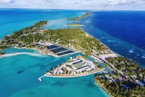 Kiribati, un pas al borde de la desaparicin, fue el primero en recibir el 2022