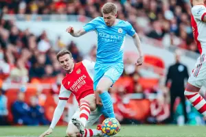 En la �ltima jugada, Manchester City se qued� con el triunfo ante Arsenal