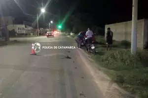 Siniestro vial en Valle Viejo