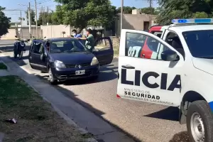 Arrebat viajando en auto