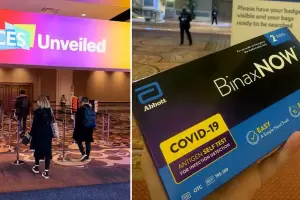 Autotest de Covid: reparten kits a sus invitados y en Las Vegas ya se agotaron