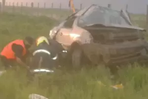 Crdoba: dos mujeres murieron tras un vuelco en la ruta nacional 7