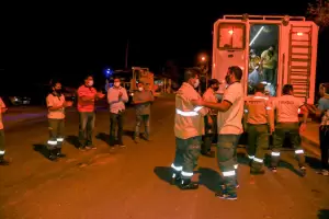 Regresaron los brigadistas catamarqueos