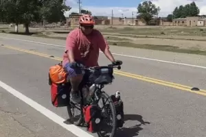 Un ciclista muri fulminado por un rayo mientras viajaba desde Jujuy a Ro Negro