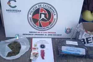 Detienen a un joven con droga en la Capital