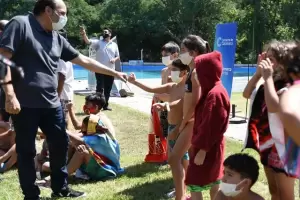 Saadi inaugur las Colonias de Verano en el Camping Municipal