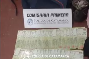 Aprehenden a dos personas, recuperan dinero y elementos sustrados