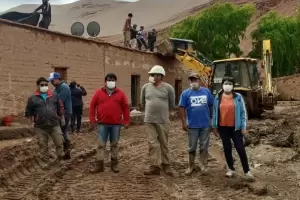 Temporal en Antofagasta de la Sierra: asisten a las familias y relevan cuantiosas prdidas