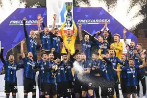 Inter logr un triunfo agnico ate Juventus para gritar campen en la Supercopa