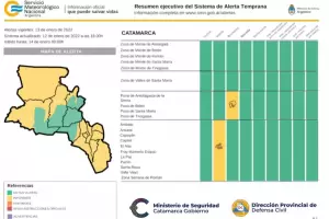 Emiten alertas amarillas por vientos fuertes y tormentas