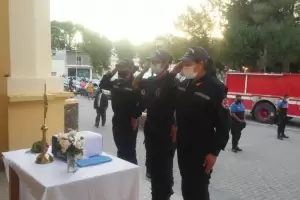 Pesar en Santa Mara: despidieron los restos del doctor Fernndez