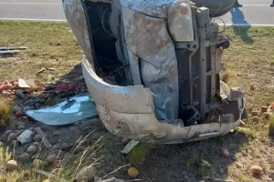 Accidente de trnsito en El Portezuelo
