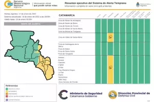 Alerta amarilla por tormentas en varios puntos de la provincia