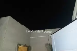 Temporal en Esqui: vol chapas y dej serios daos en una vivienda
