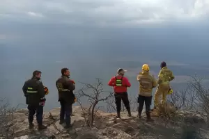 Bendicin en forma de lluvia: confirmaron la extincin del incendio del cerro Ancasti