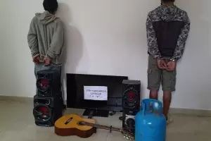 Denunci que le robaron y la polica atrap a los ladrones