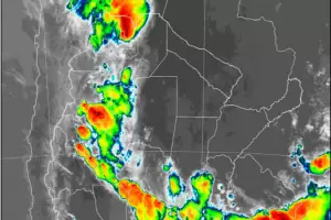 Aviso meteorolgico a muy corto plazo: tormentas fuertes con lluvias intensas