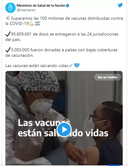 100 millones vacunas
