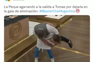 Masterchef Celebrity: la actitud de Toms Fonzi con la Peque Pareto que desat la ira en las redes