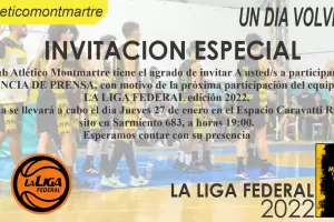 Montmartre presenta su plantel para la Liga Federal