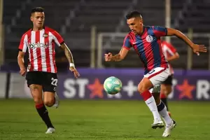 San Lorenzo le gan� 2 a 1 a Estudiantes en el debut de Ricardo Centuri�n