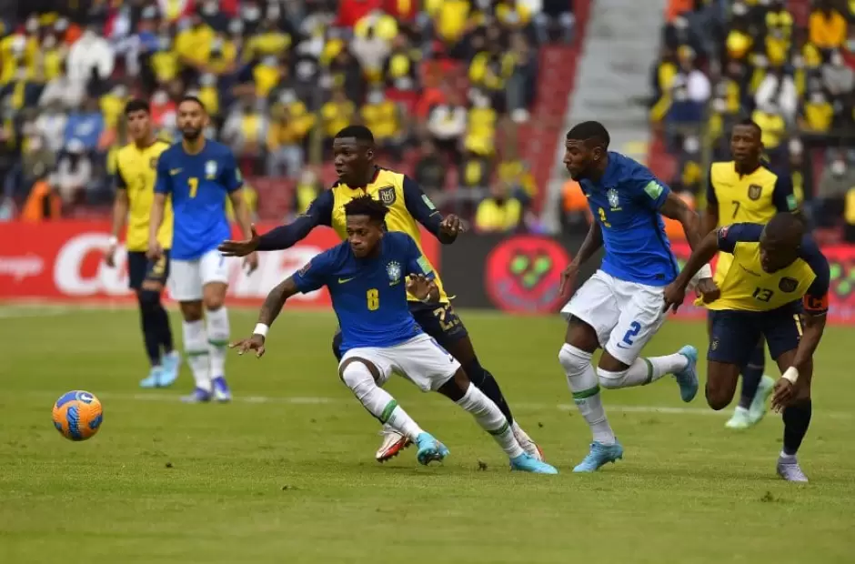 Escuador ante Brasil