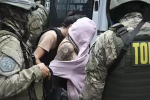 Trasladaron al penal de Ezeiza a la viuda del lider de "Los Monos"