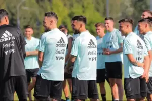 La Selecci�n Argentina ya cuenta con la vuelta de Scaloni que prepara varios cambios para recibir a Colombia