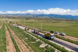 Se lanz la histrica obra de pavimentacin de la Ruta 1 a Aconquija